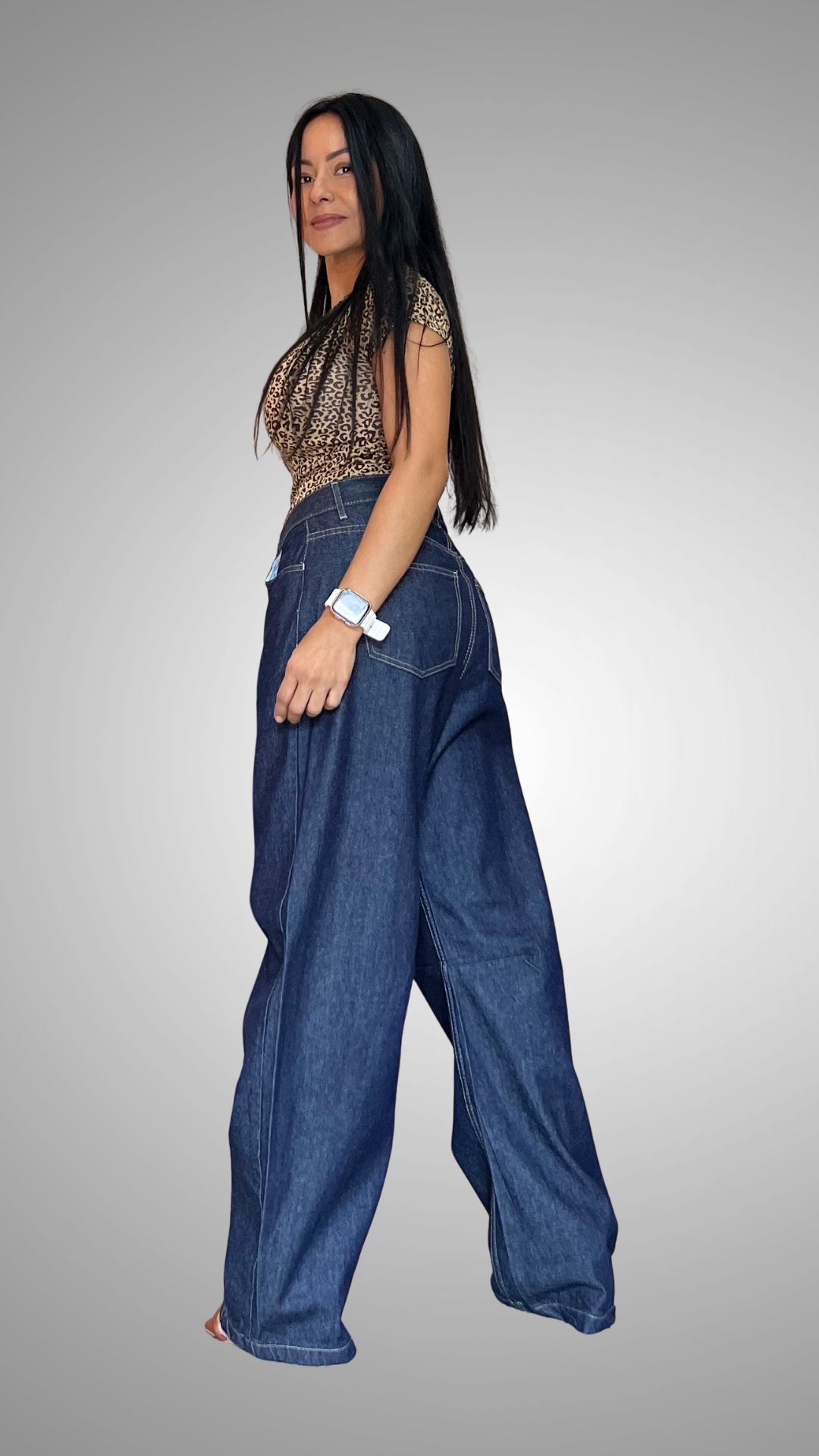 Jeans Barrel Largo