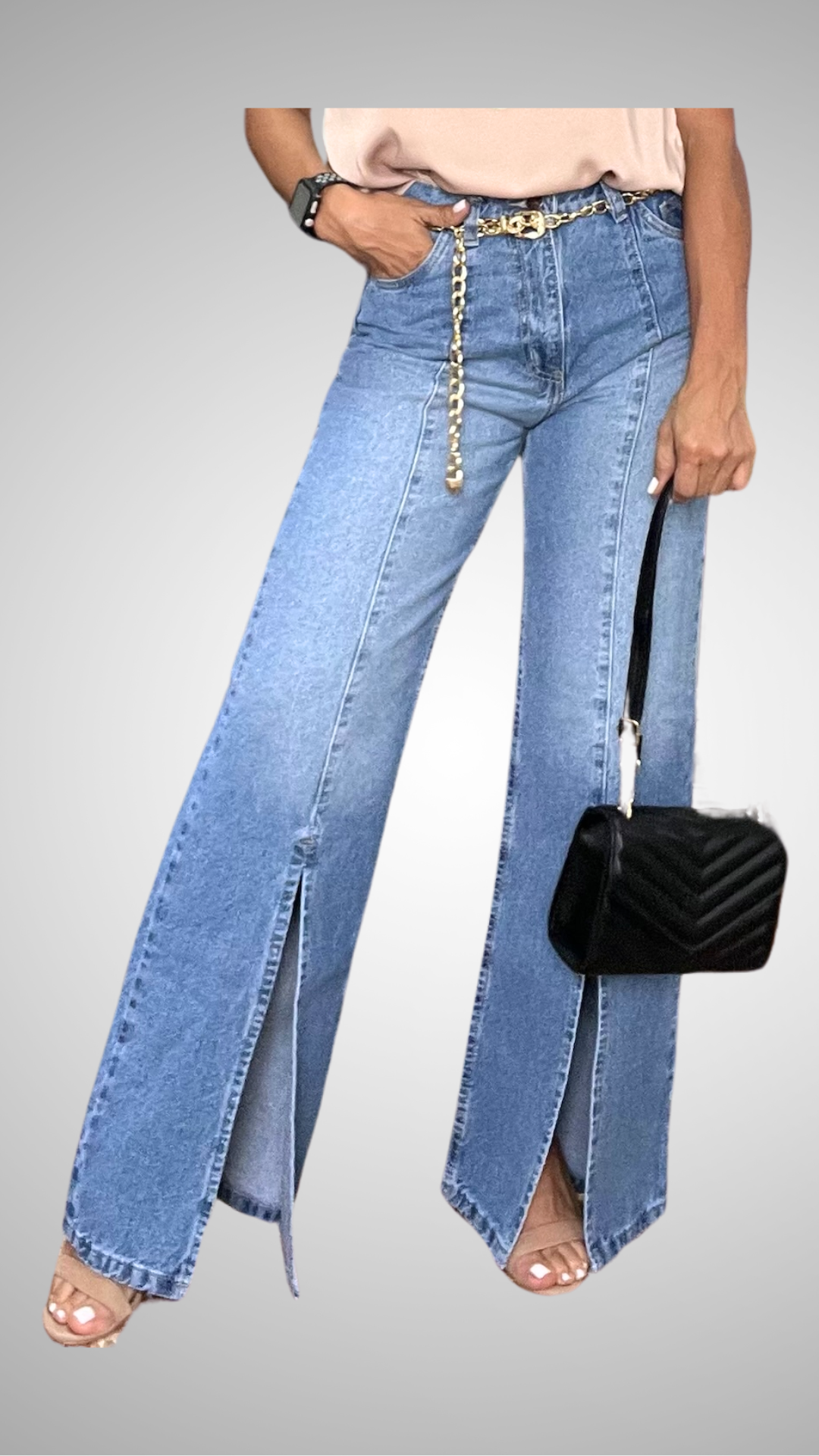 Jeans Astrid Abertura Frontal