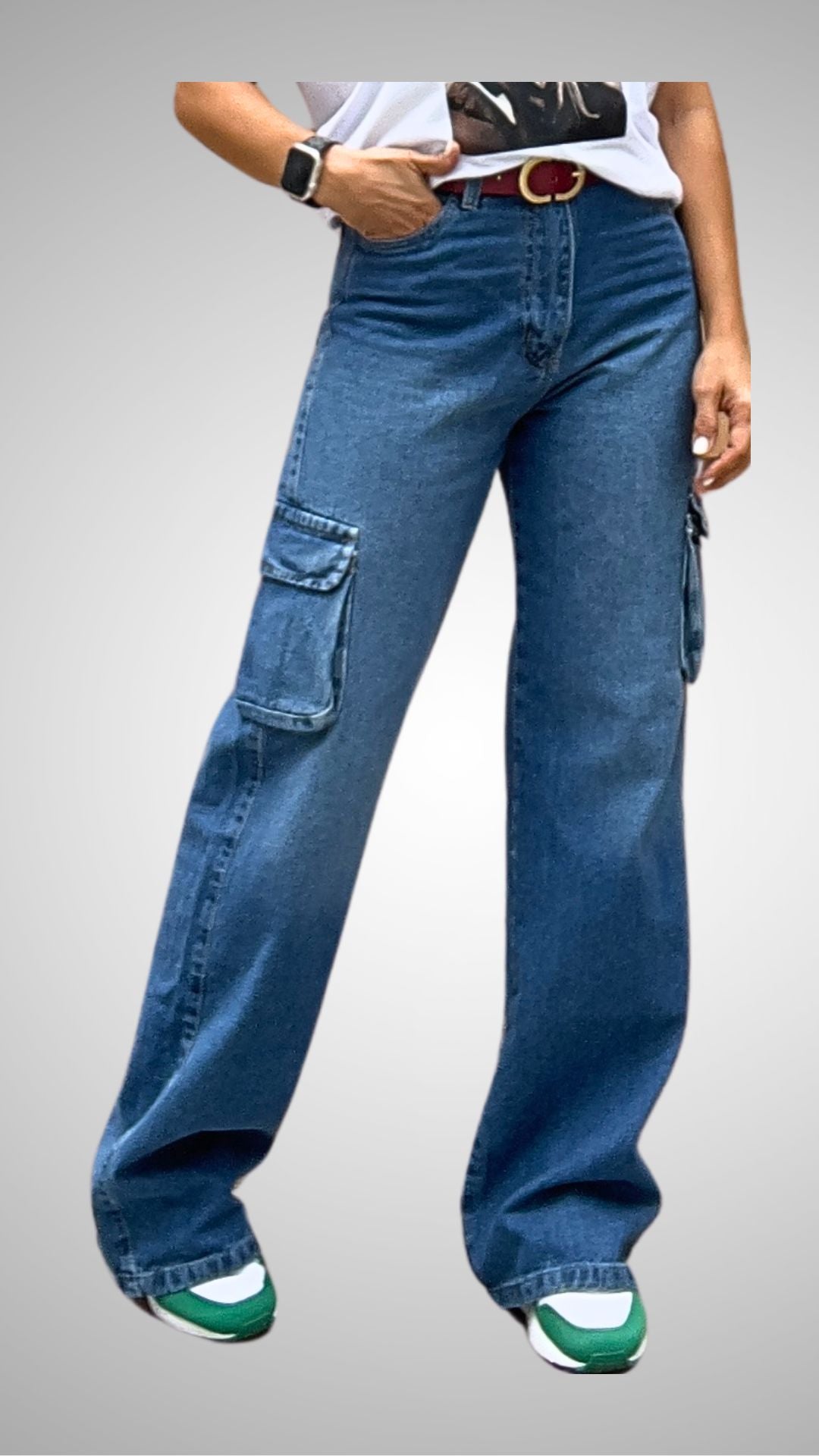 Jeans Astrid Clásico Cargo