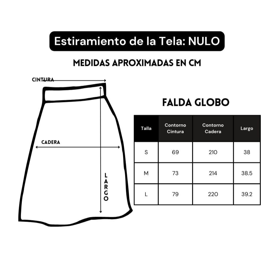 Falda Globo