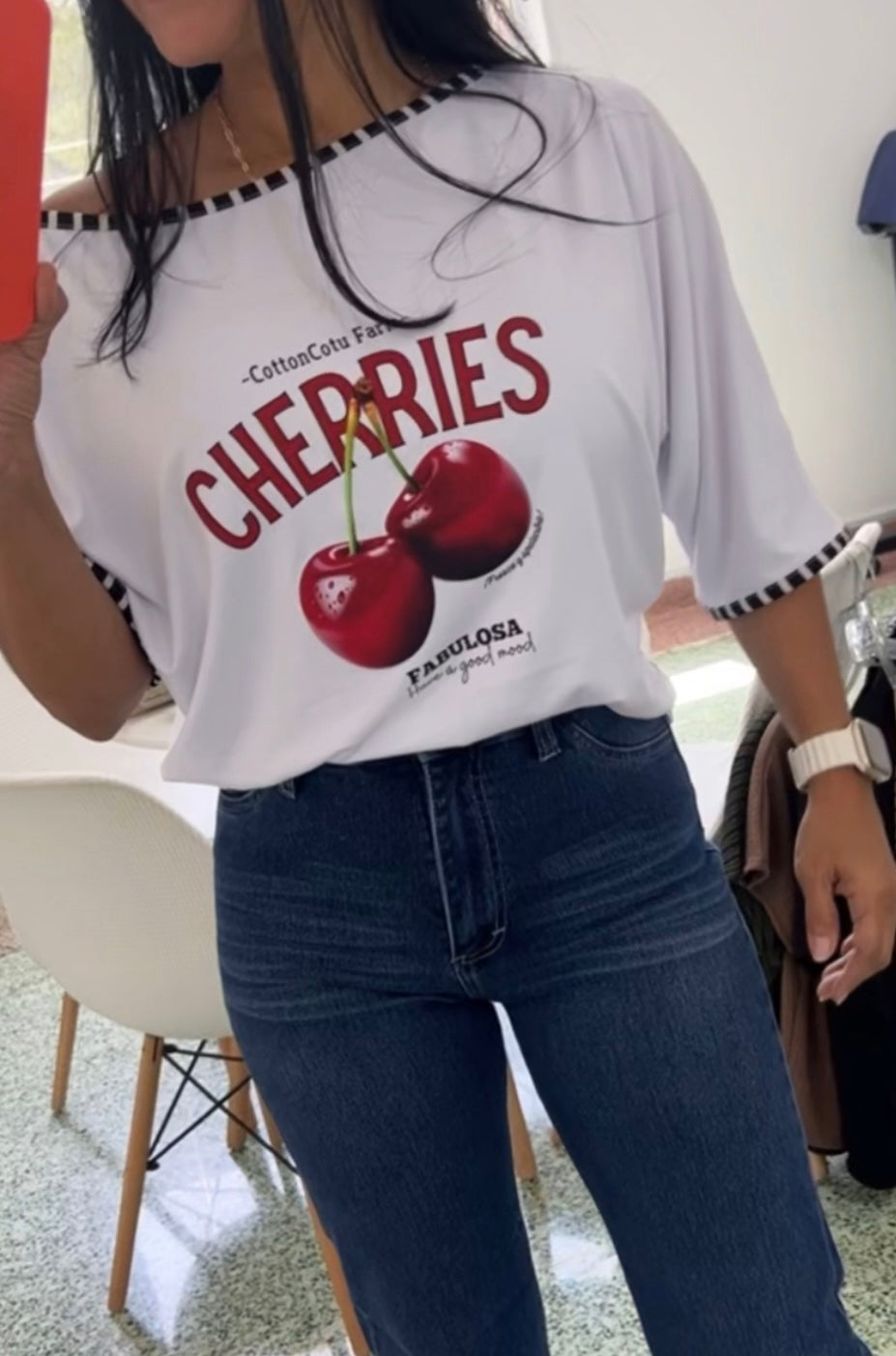 Blusa Hombro Caído