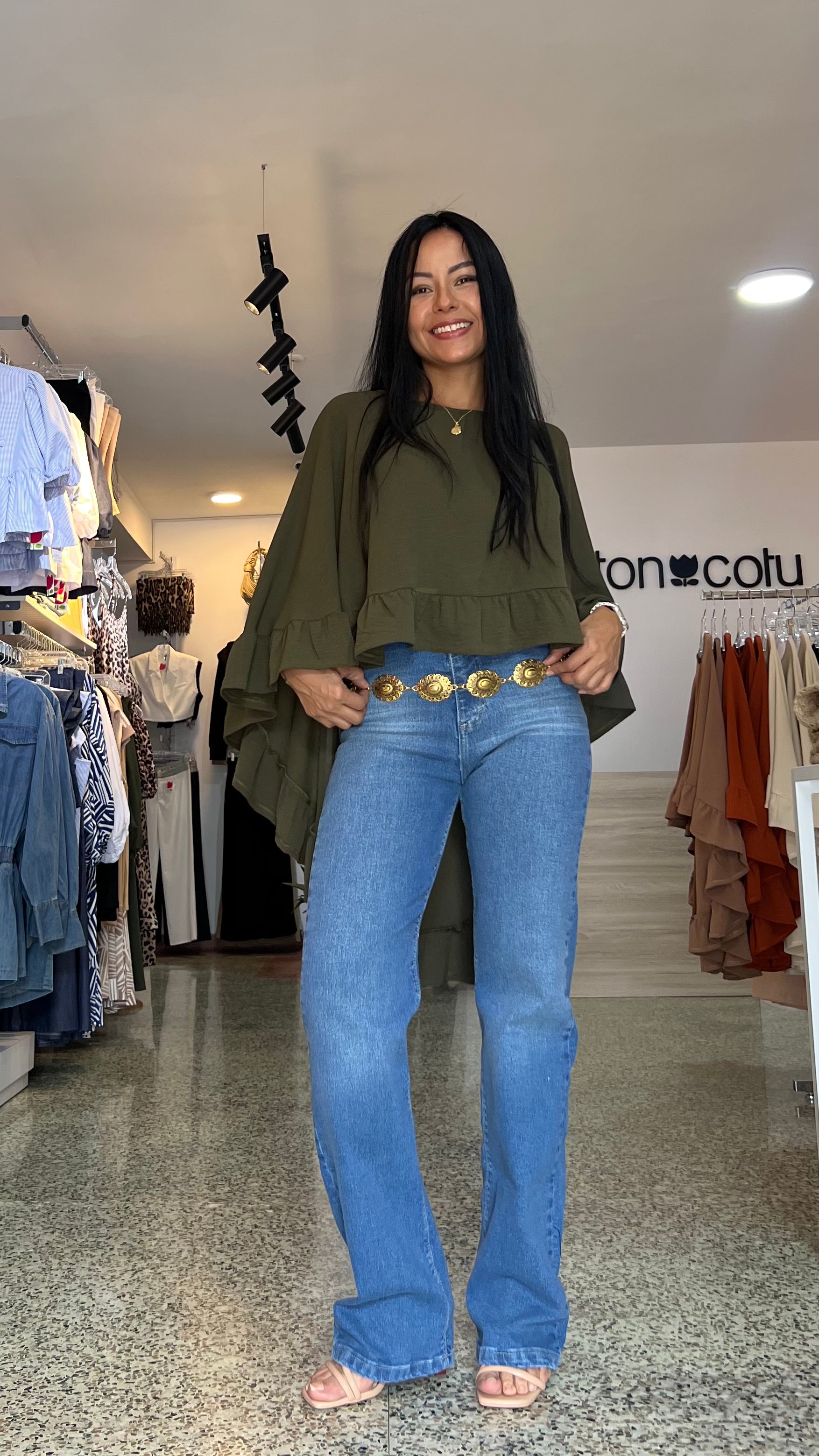 Blusa Capa BOHO