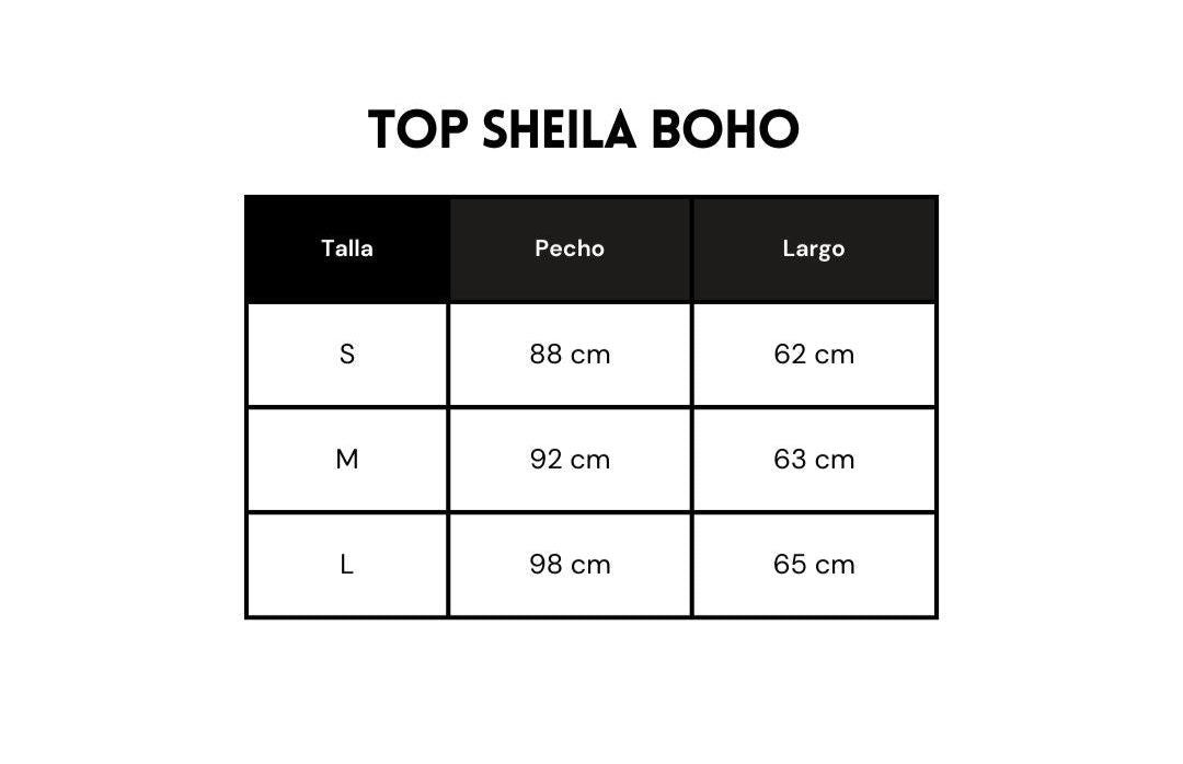 Top Sheila BOHO