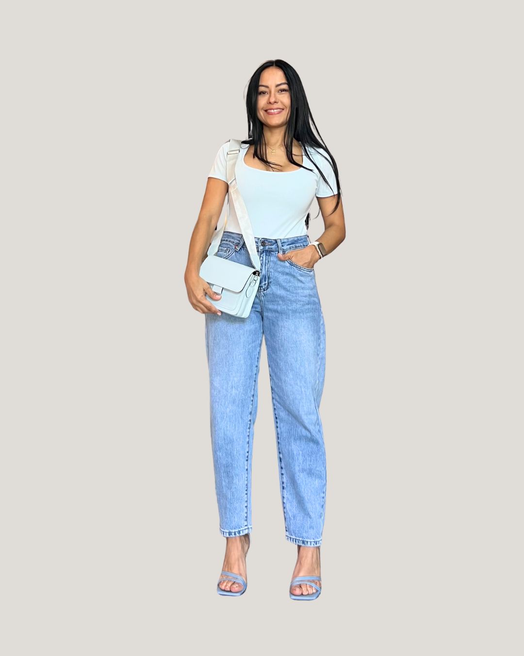 Outfit Body Manga Corta