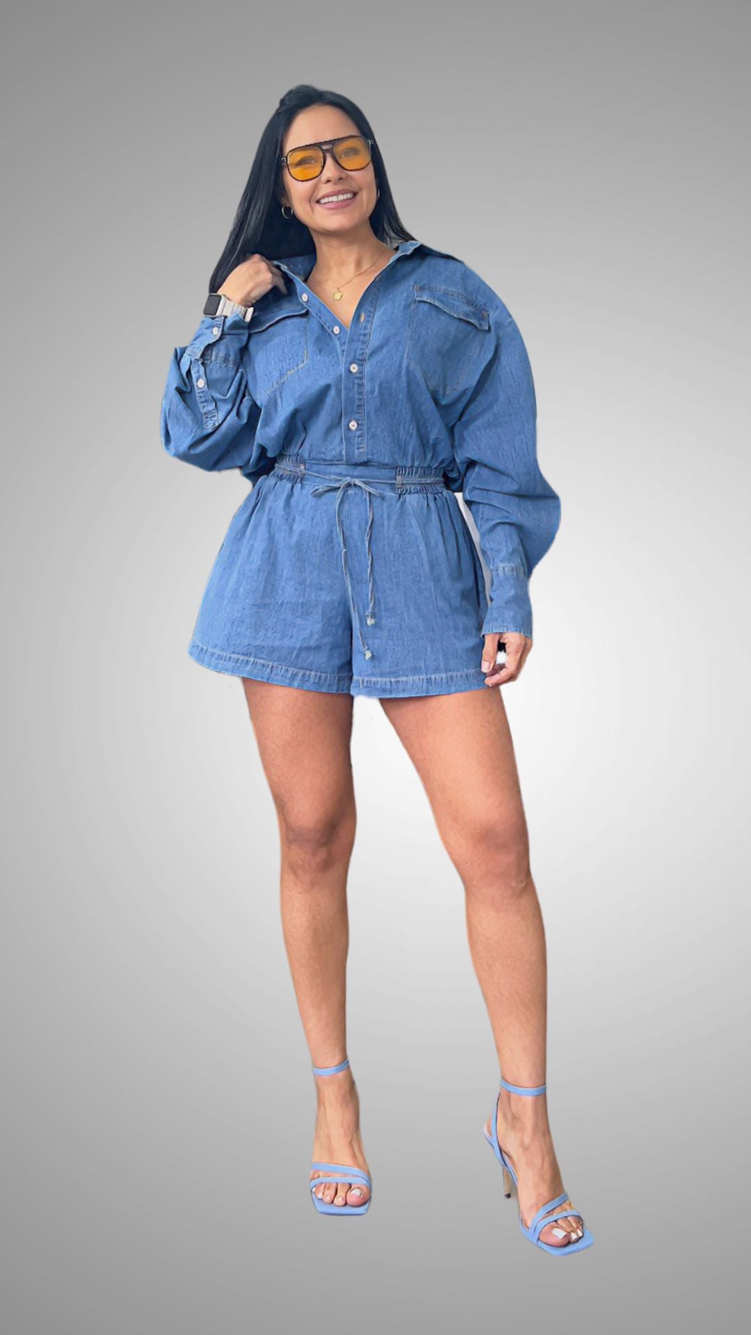 Romper Jady Denim