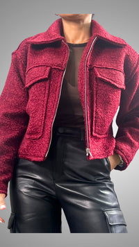 Chaqueta Burgundy