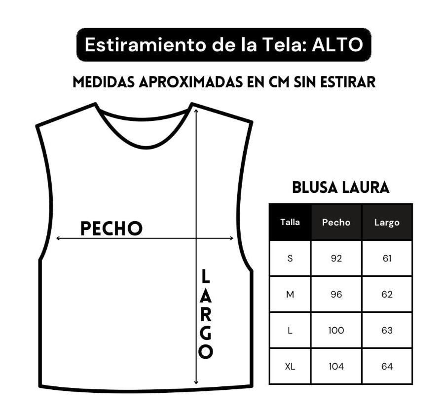 Blusa Laura con Hombreras