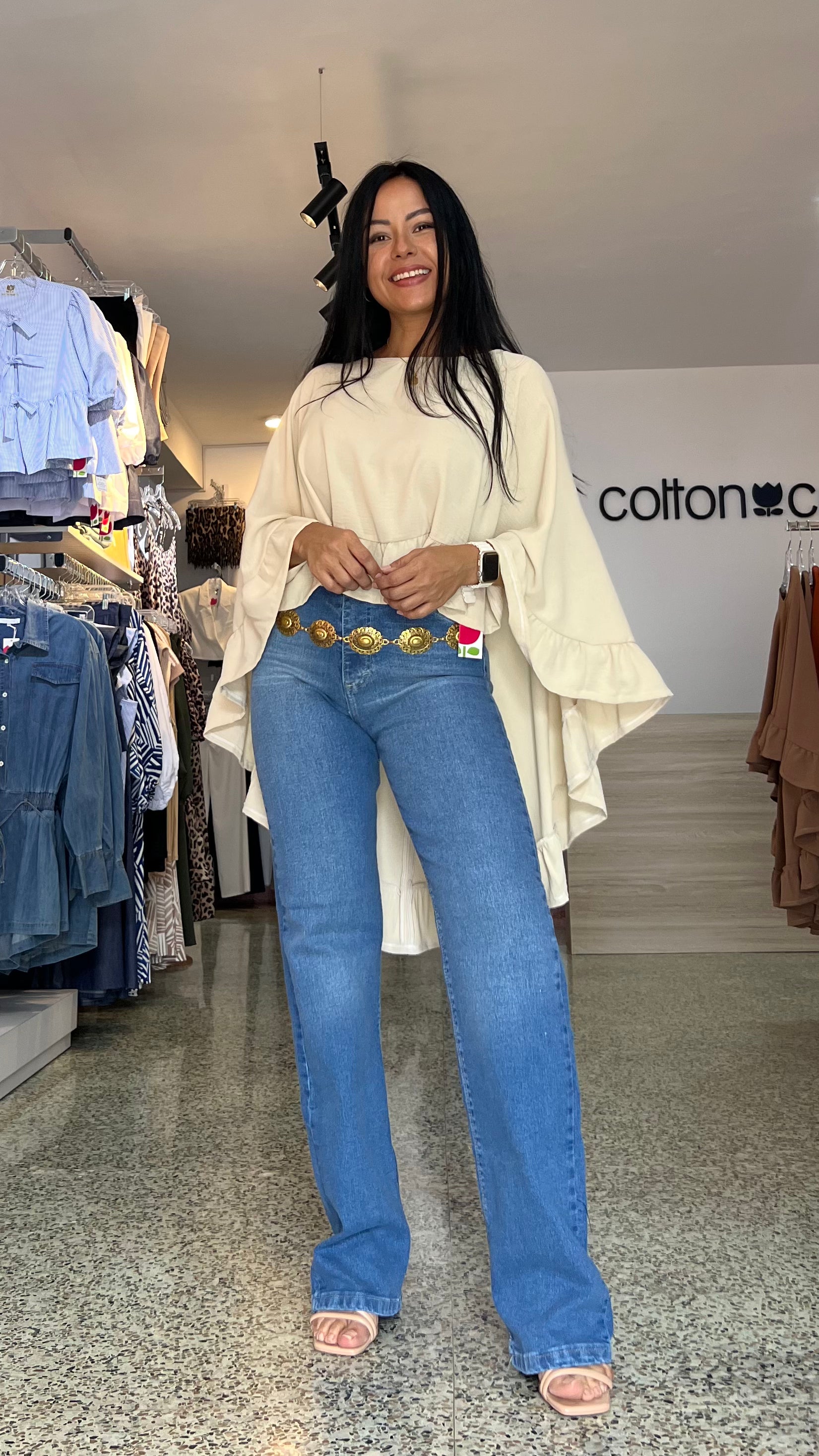 Talla única / Blanco Off