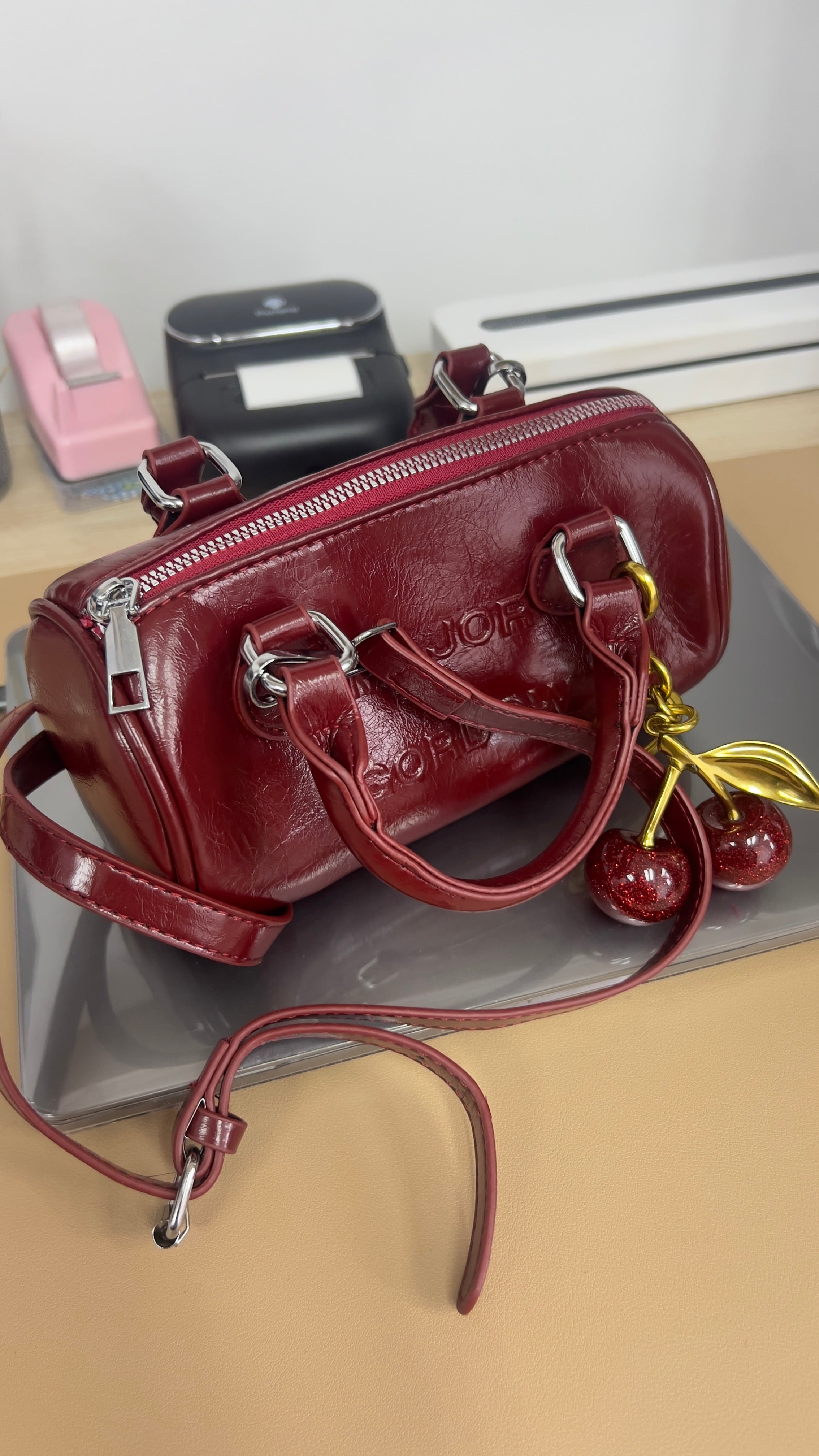 Bolso Mini Cerezas