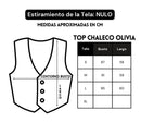 Top Chaleco Olivia